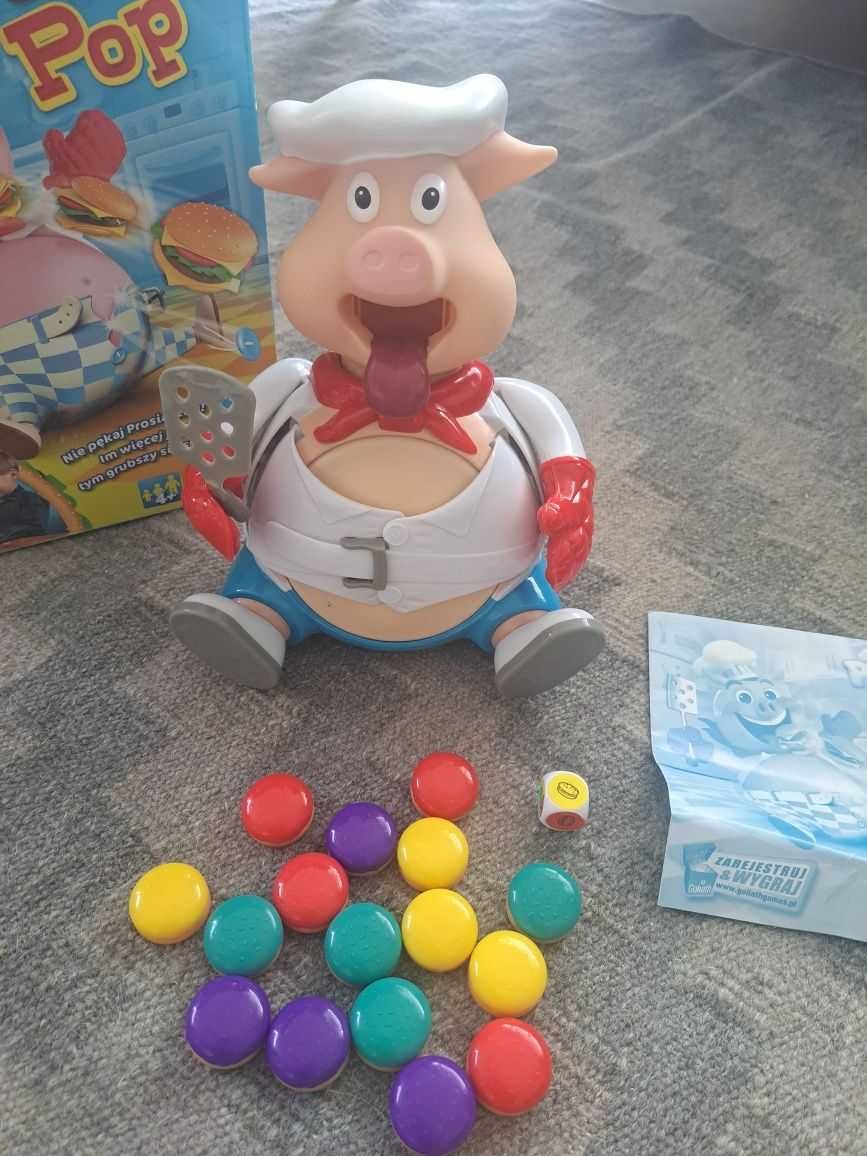Piggy pop pożeracz hamburgerów ,pęka brzuch super gra