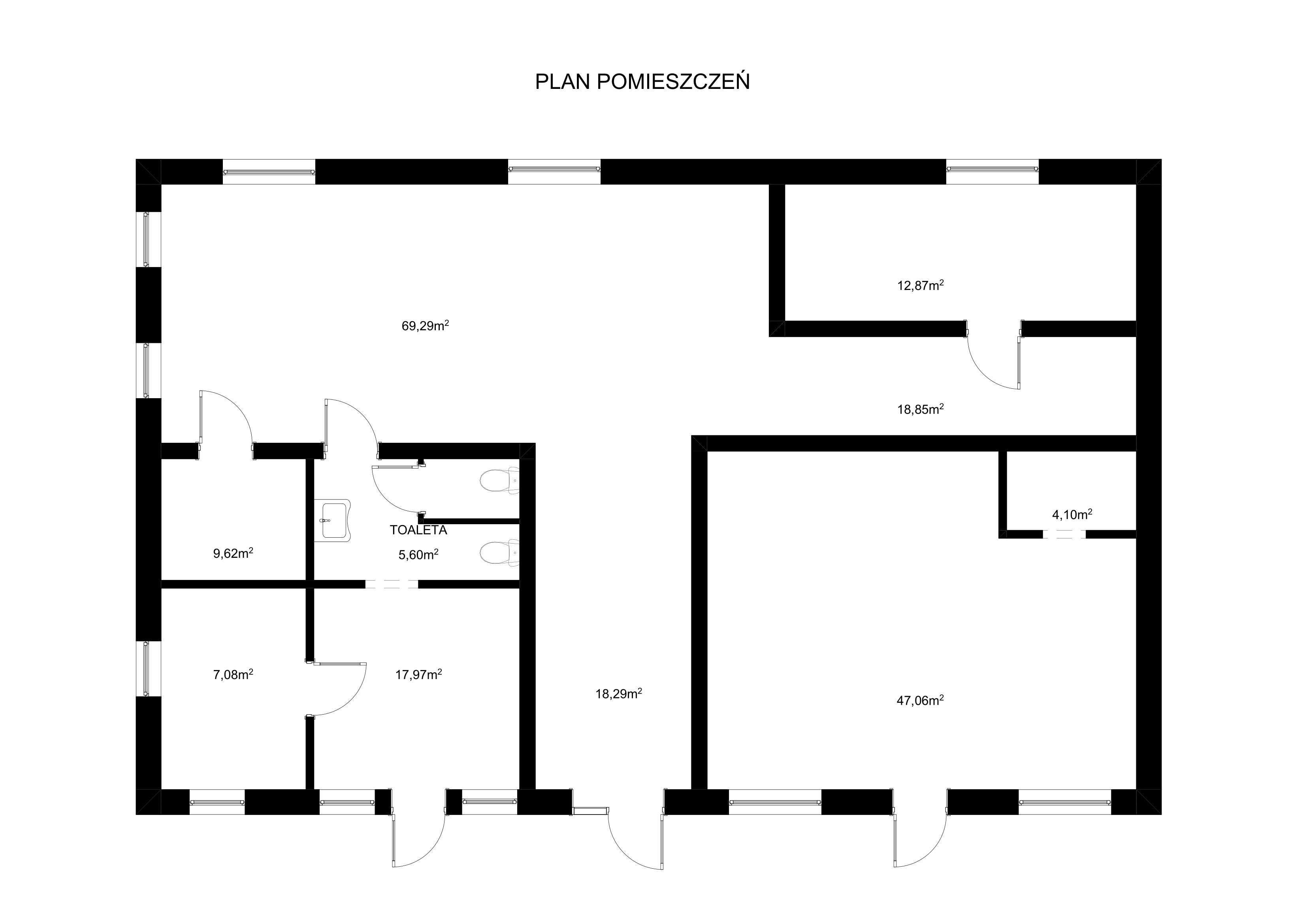 Do wynajęcia lokal usługowy w Cieplicach  -Jelenia Góra o pow. 215 m2