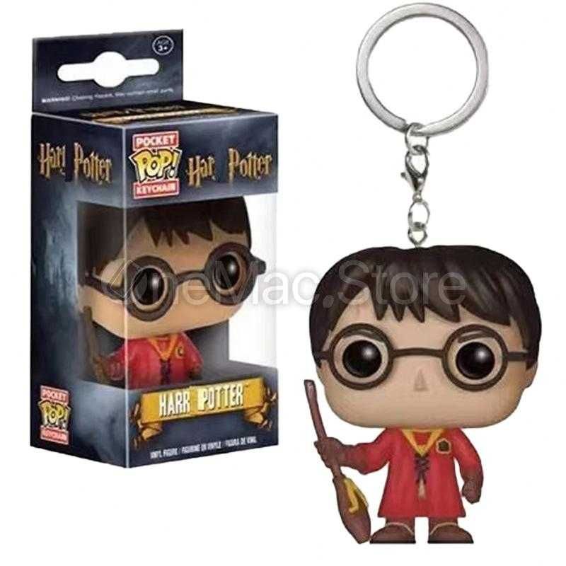 Брелок Funko POP Harry Potter - Гаррі з мітлою (Harry with Broomstick)