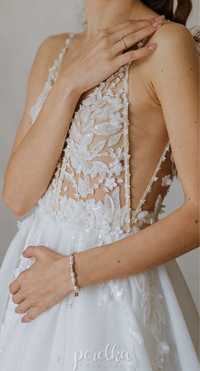 Suknia ślubna Amelia Patrycja Kujawa XS/S śmietankowa
