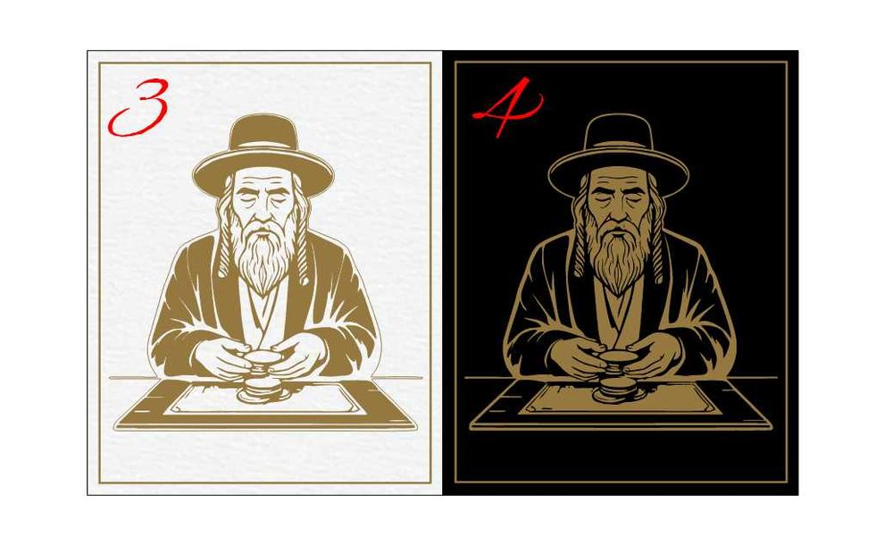 Obrazek na szczęście, powodzenie, bogactwo, pieniądze grawer HDF 12x15