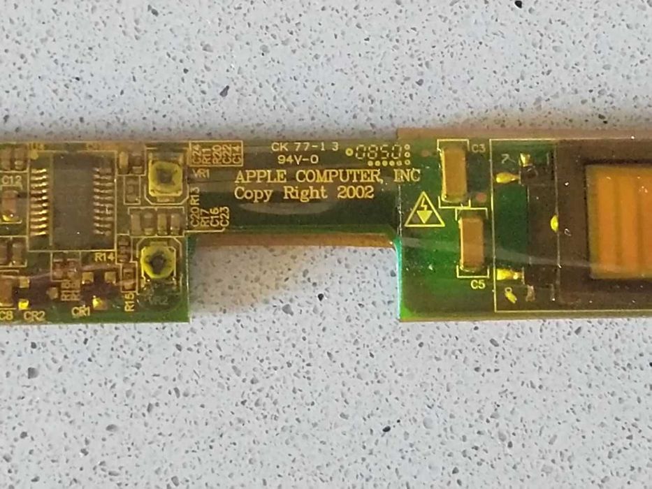 Placa inversor original do LCD de 17" para Apple Powerbook G4 Aluminum