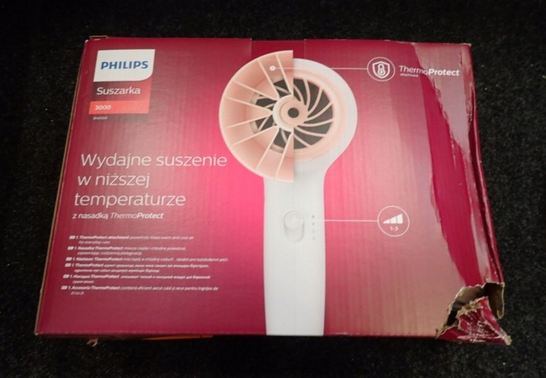 Suszarka PHILIPS Seria BHD300 ThermoProtect