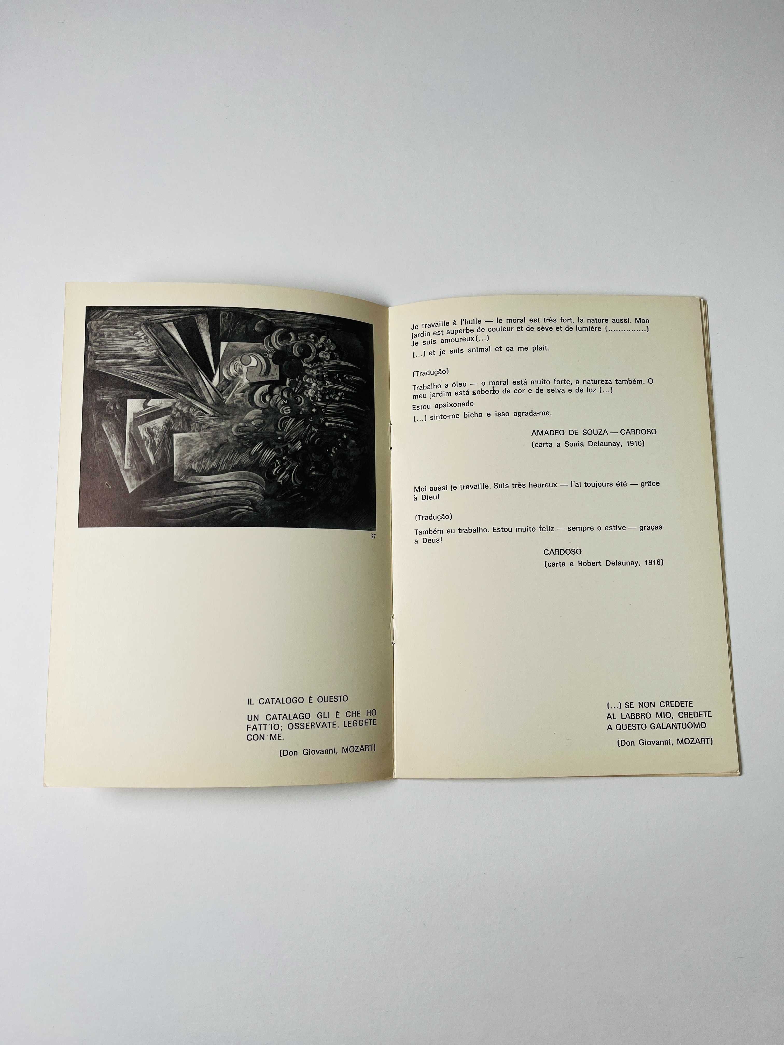 Catálogo de exposição Pedro Avelar Galeria 111 de 1977