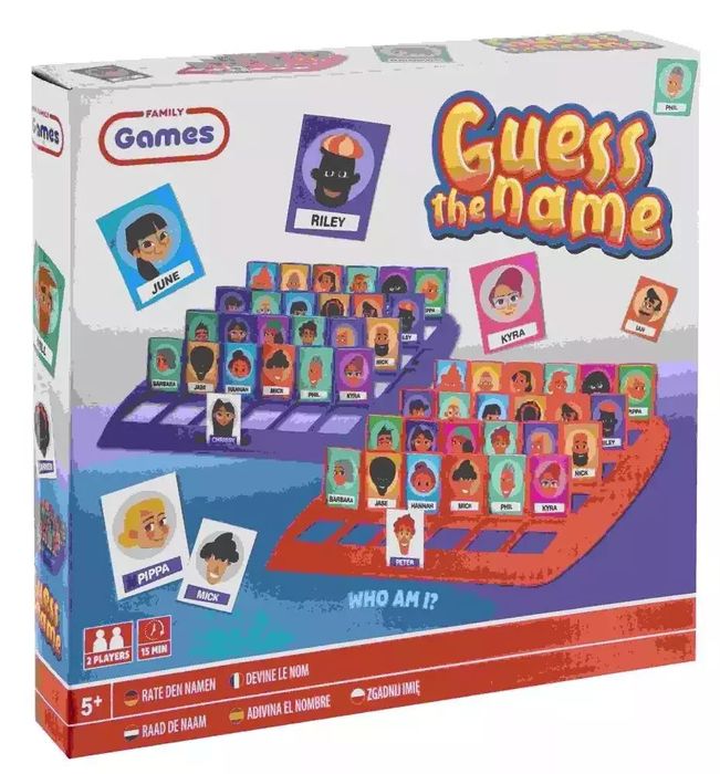 Gra planszowa Zgadnij imię. Grafix