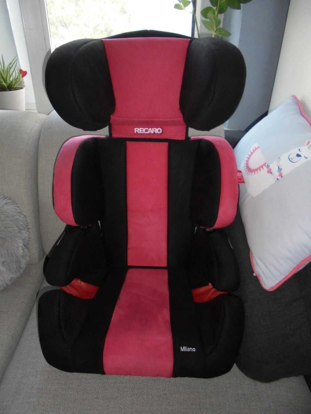 Fotelik Recaro Milano  15-36 kg
