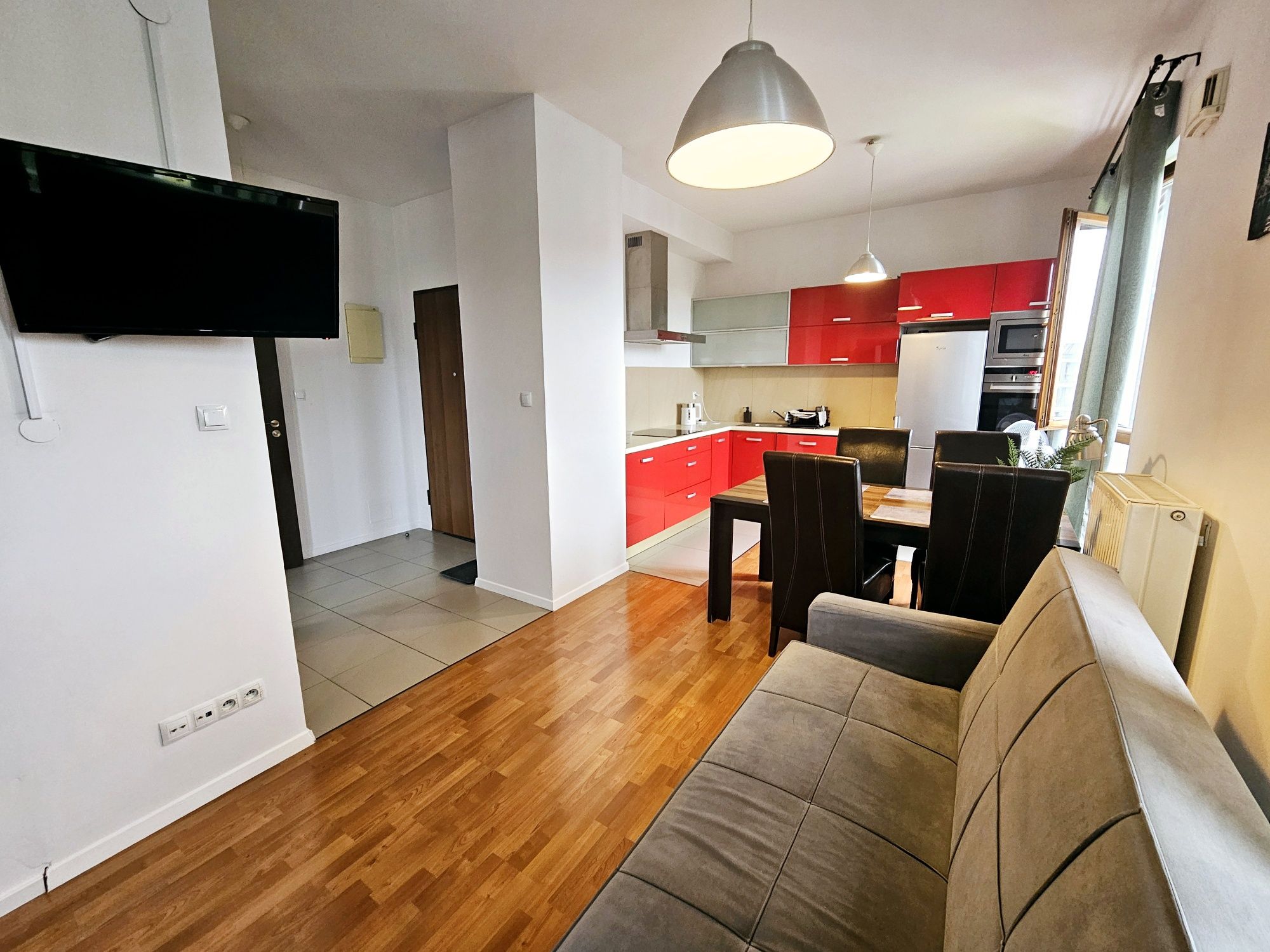 Nocleg na dobę Żoliborz Apartment warszawa full wyposaż park wifi free