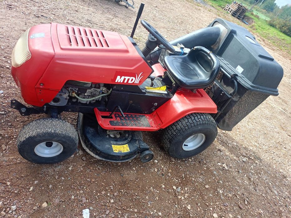 Kosiarka traktorek mtd rs 115/96 kosz wyrzut boczny