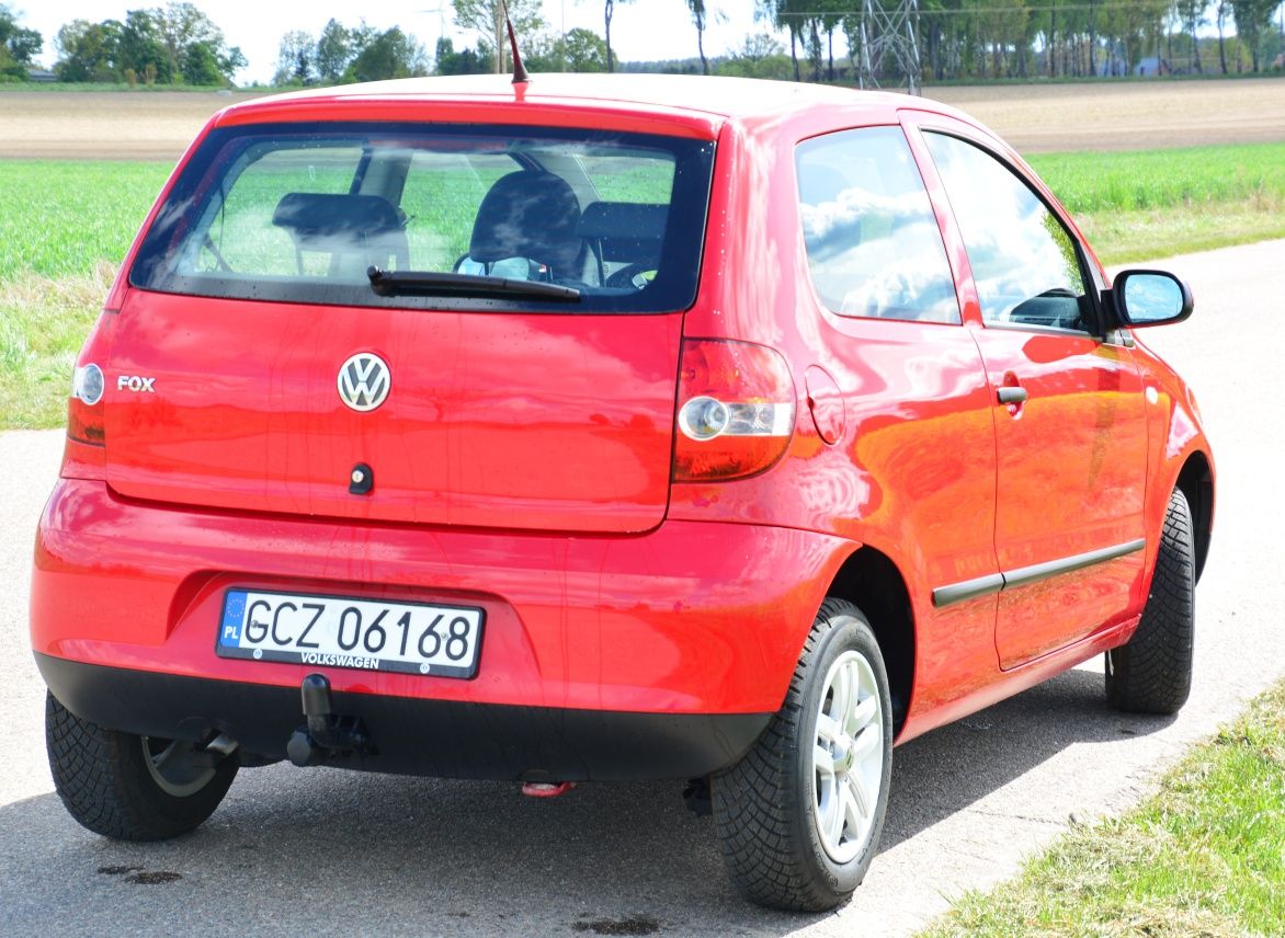 Piękny zadbany Volkswagen Fox 1,2B hak klima central szyber elektryka