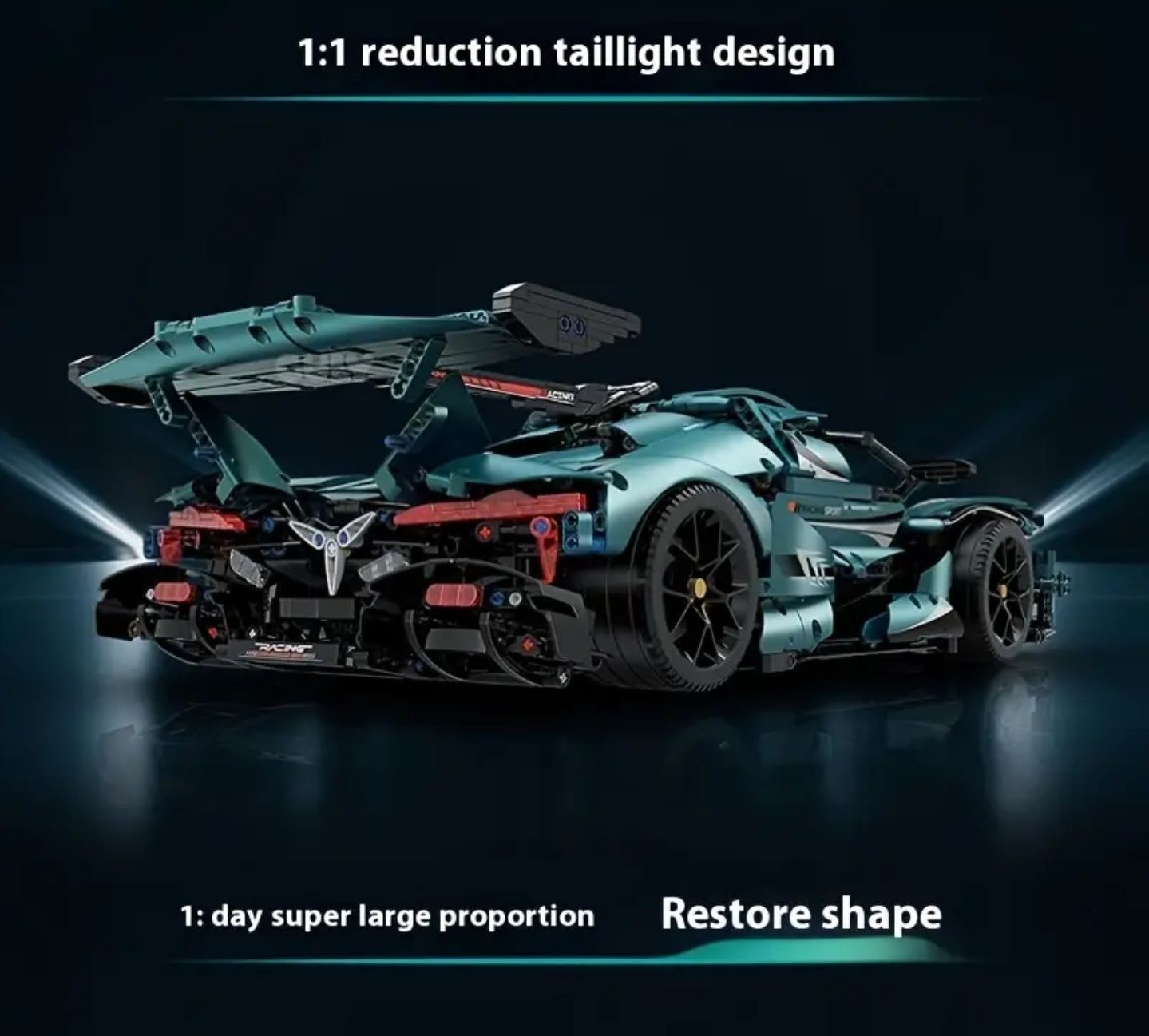 Акція 3+1 Конструктор Sport car 3468 запчастин 1:8 Lego