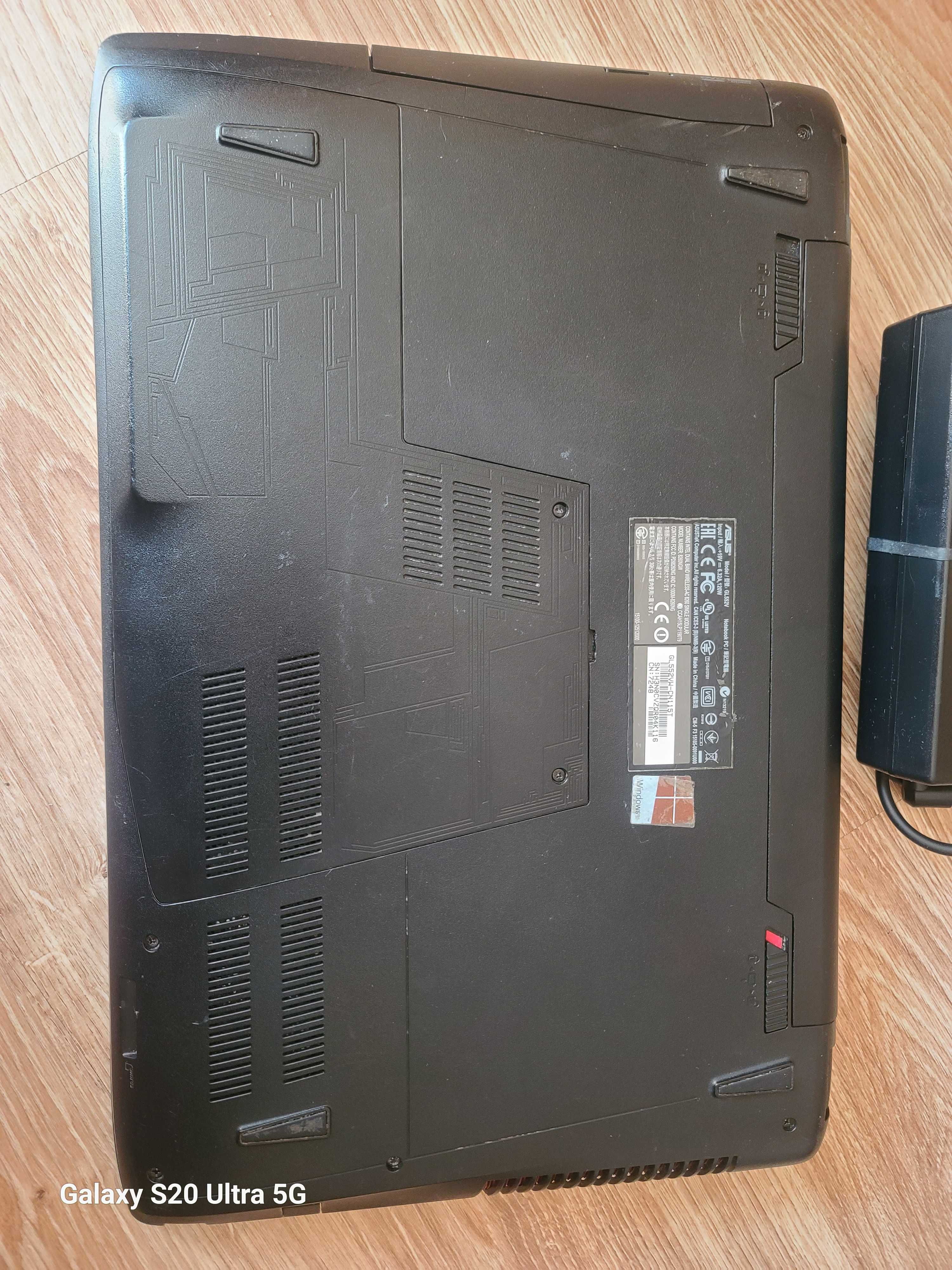 Asus Rog gl552v FULLHD IPS, i7-6700HQ,DDR4 8,240 ssd,GTX 960M 4GB
