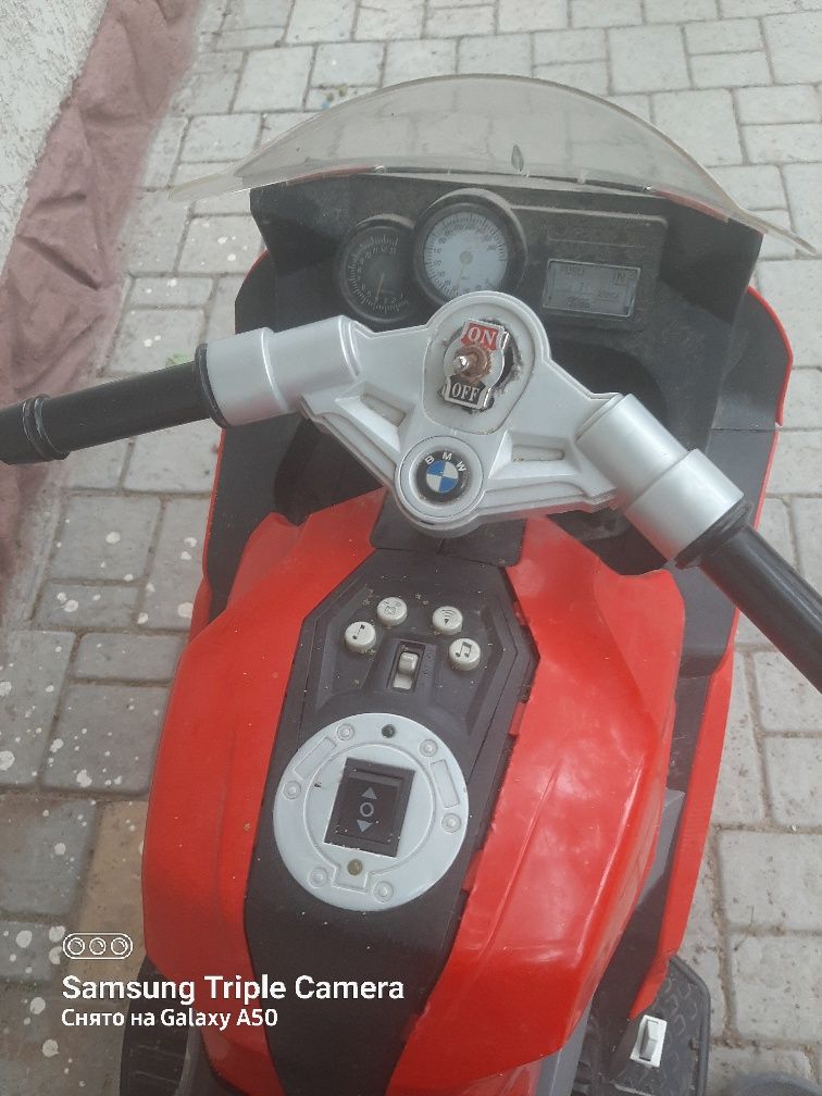 Детский электромотоцикл.