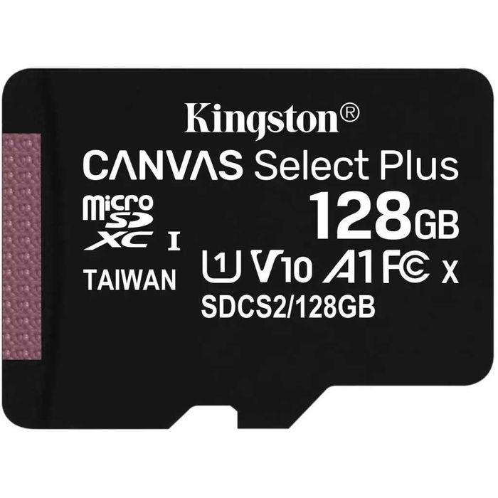 Карта пам'яті Kingston 128 GB microSD