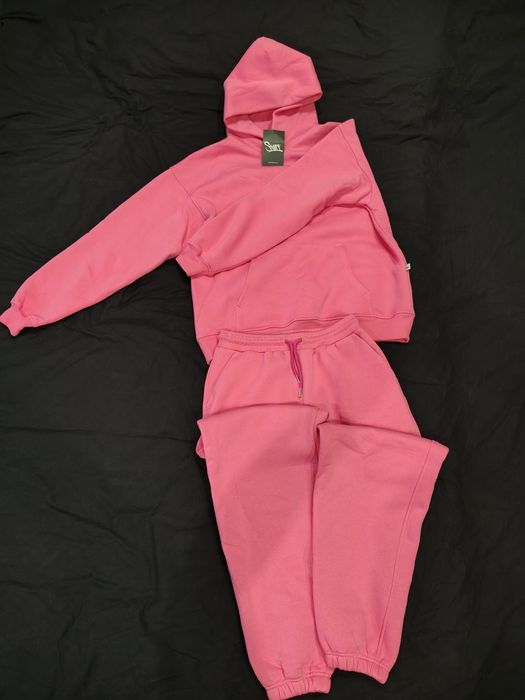 Жіночий спортивний костюм Staff pink oversize