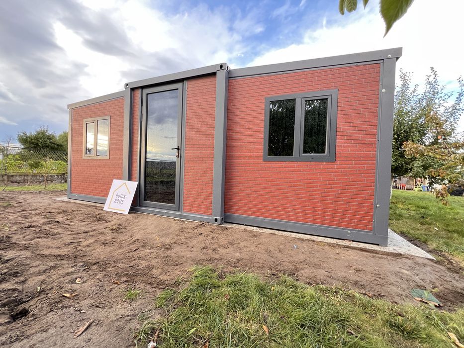 Nowoczesny Domek Modułowy Letniskowy Całoroczny 35m2