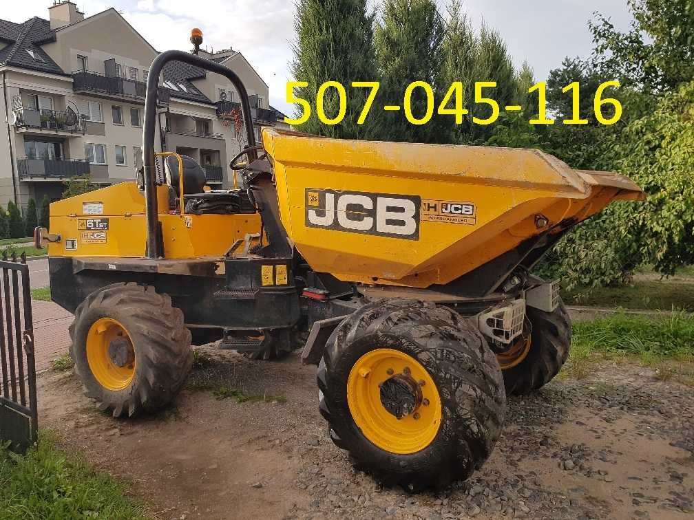 Wynajem koparko ładowarki JCB 3CX Teleskopowej JCB 540-170, 531-70