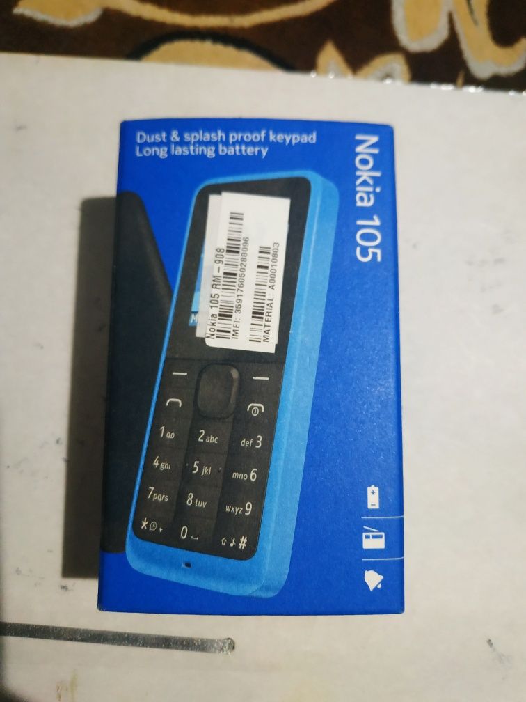 Nokia 105 полный комплект.Б/У.Отличное состояние.