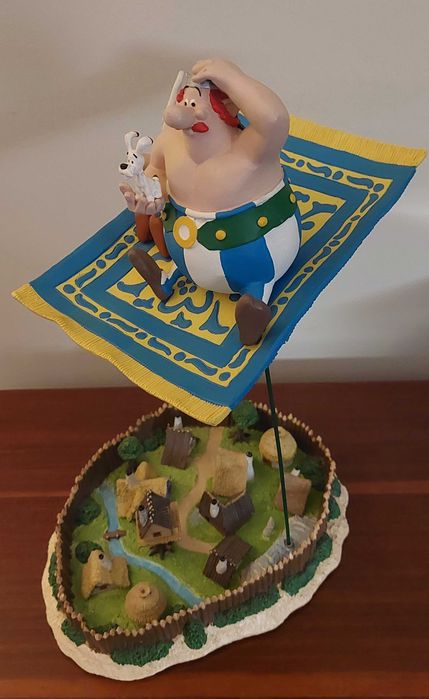Cenário de Asterix em resina. Raro
