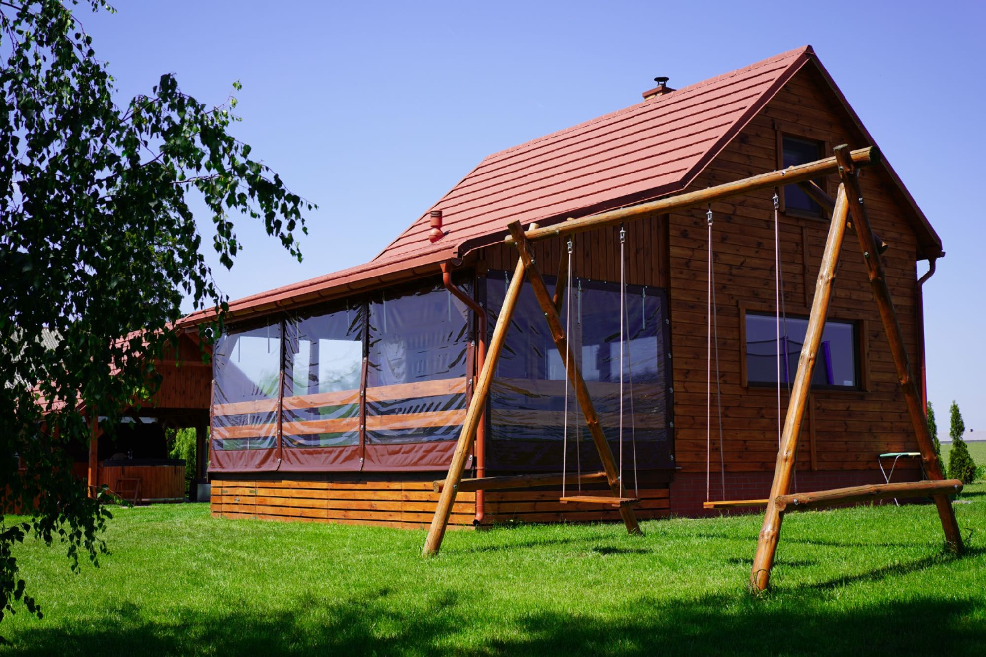 Domek do wynajęcia - sauna, jacuzzi, kort tenisowy