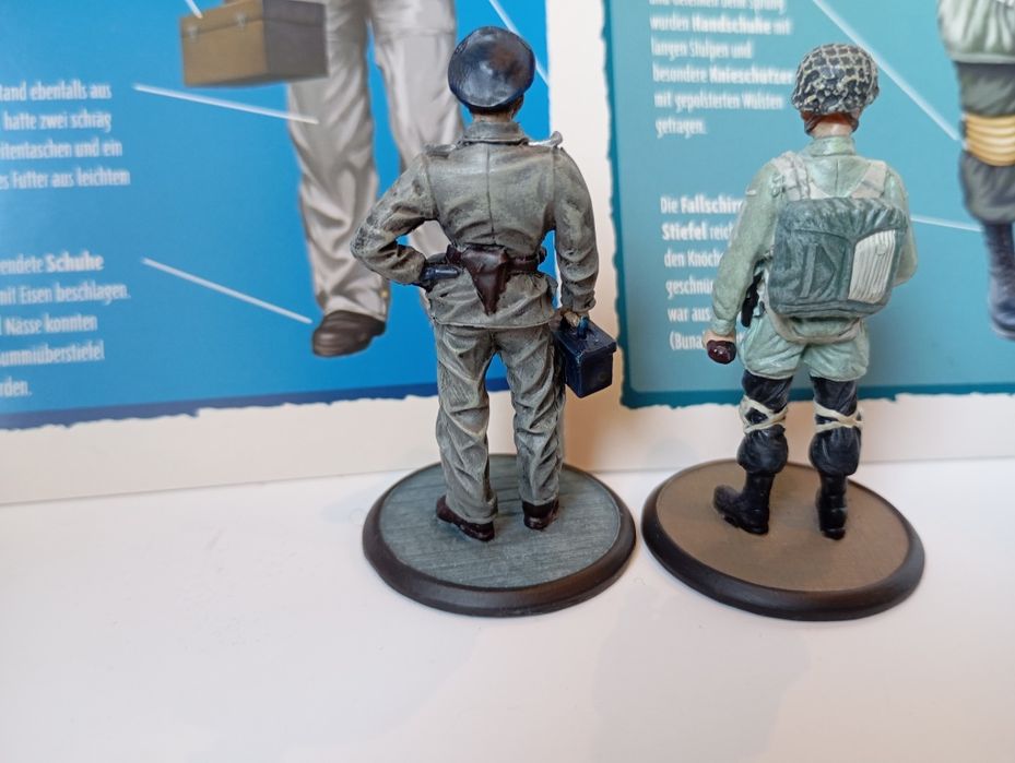 Третий рейх. Набор оловянных солдатиков. Вермахт.1:32(1:35) 54 мм .