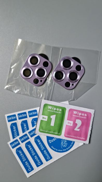 AFARER 2 Pack do iPhone 12 Pro Max, metalowa folia ochronna na aparat