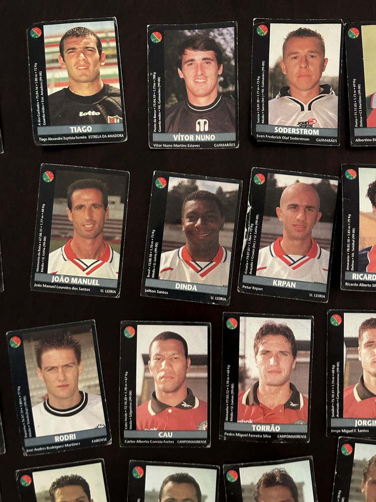 Cromos Panini Futebol 00/01