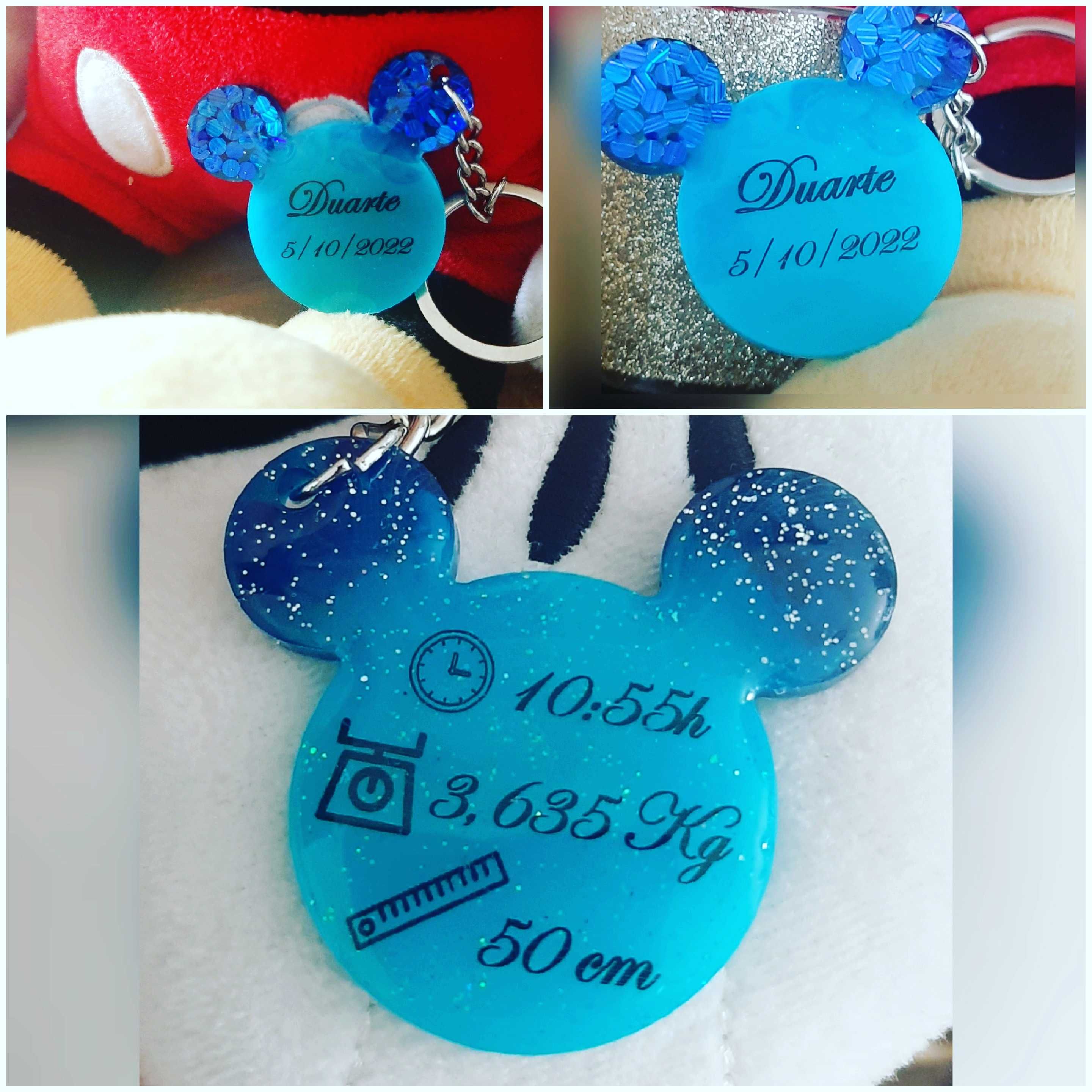 Porta chaves resina personalizados dia da Mãe, canetas únicas