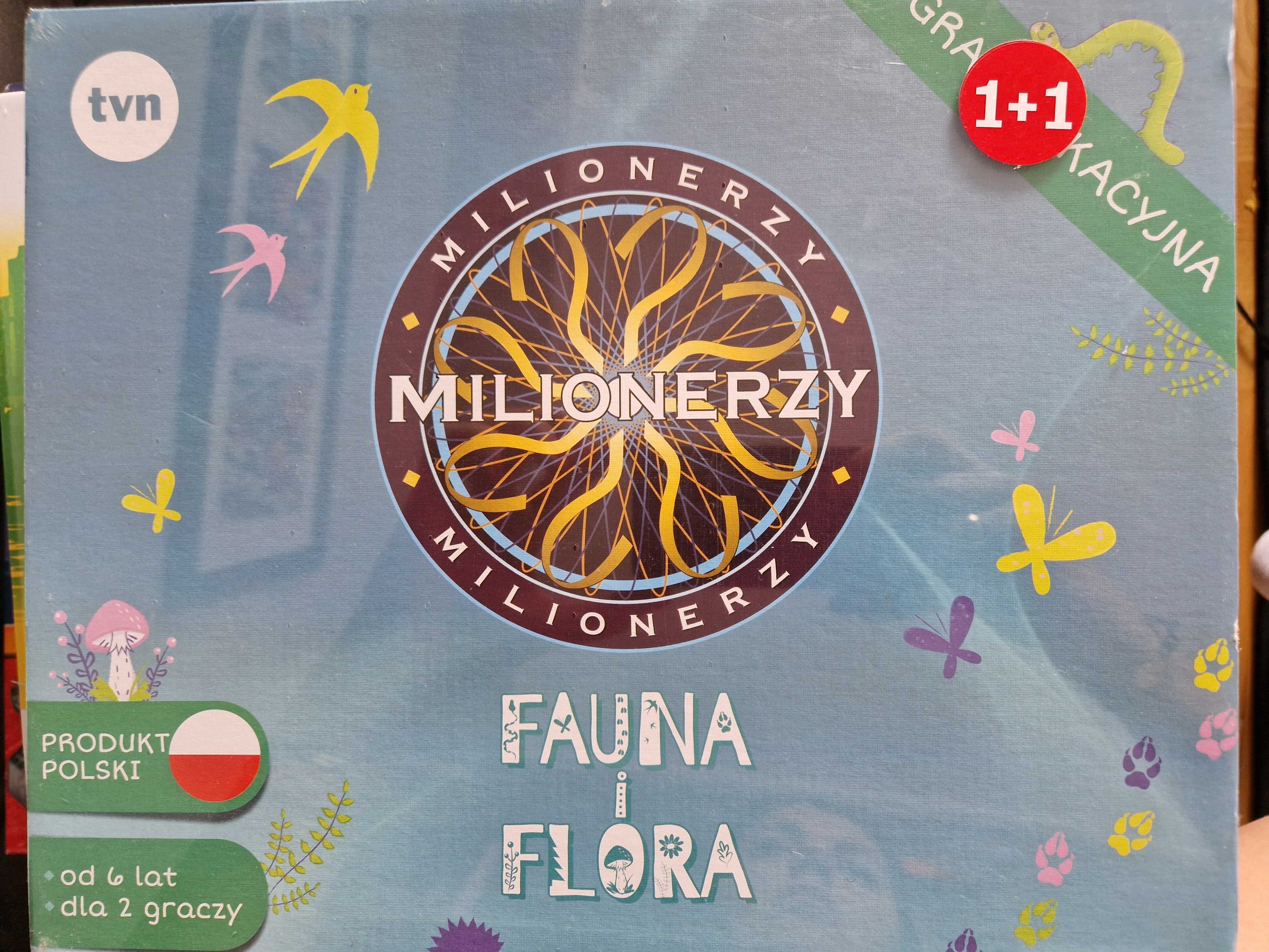 Gra planszowa MILIONERZY Fauna i flora
