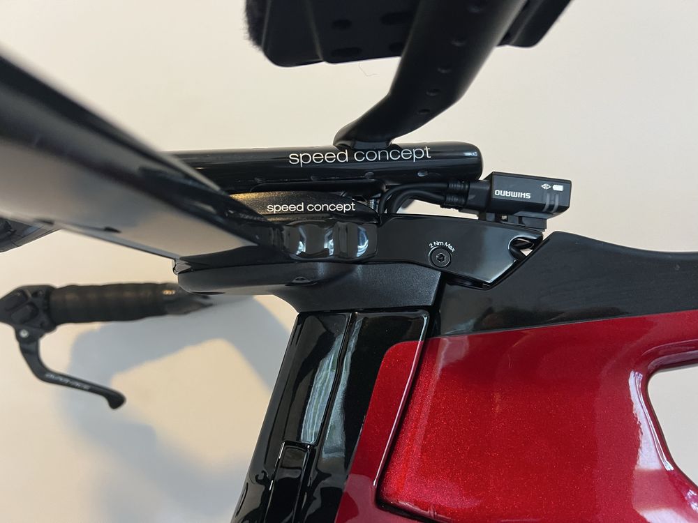Trek Speed Concept 9.9 Rozmiar 56 Dura-Ace Di2 Pomiar mocy. Bez kół
