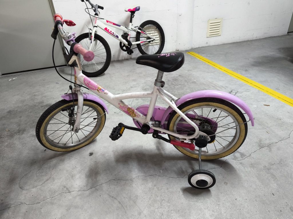 Vendo bicicleta Btwin princess