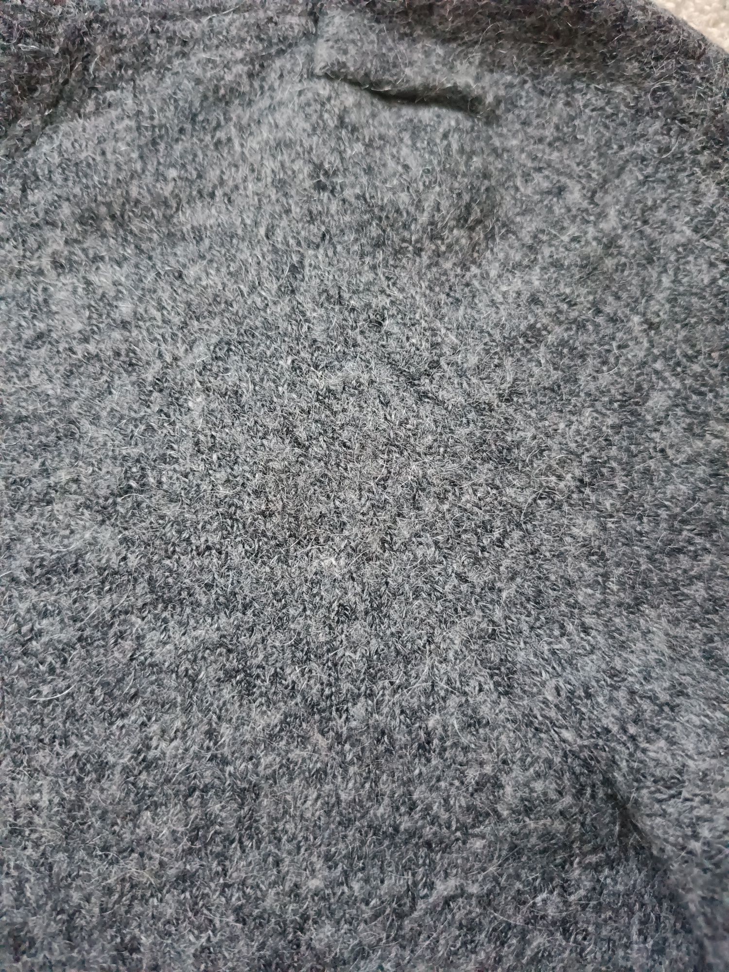 Sweter damski wełna moher h&m S 36 szary