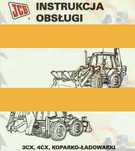 JCB  3cx, 4cx  instrukcja obsługi PL