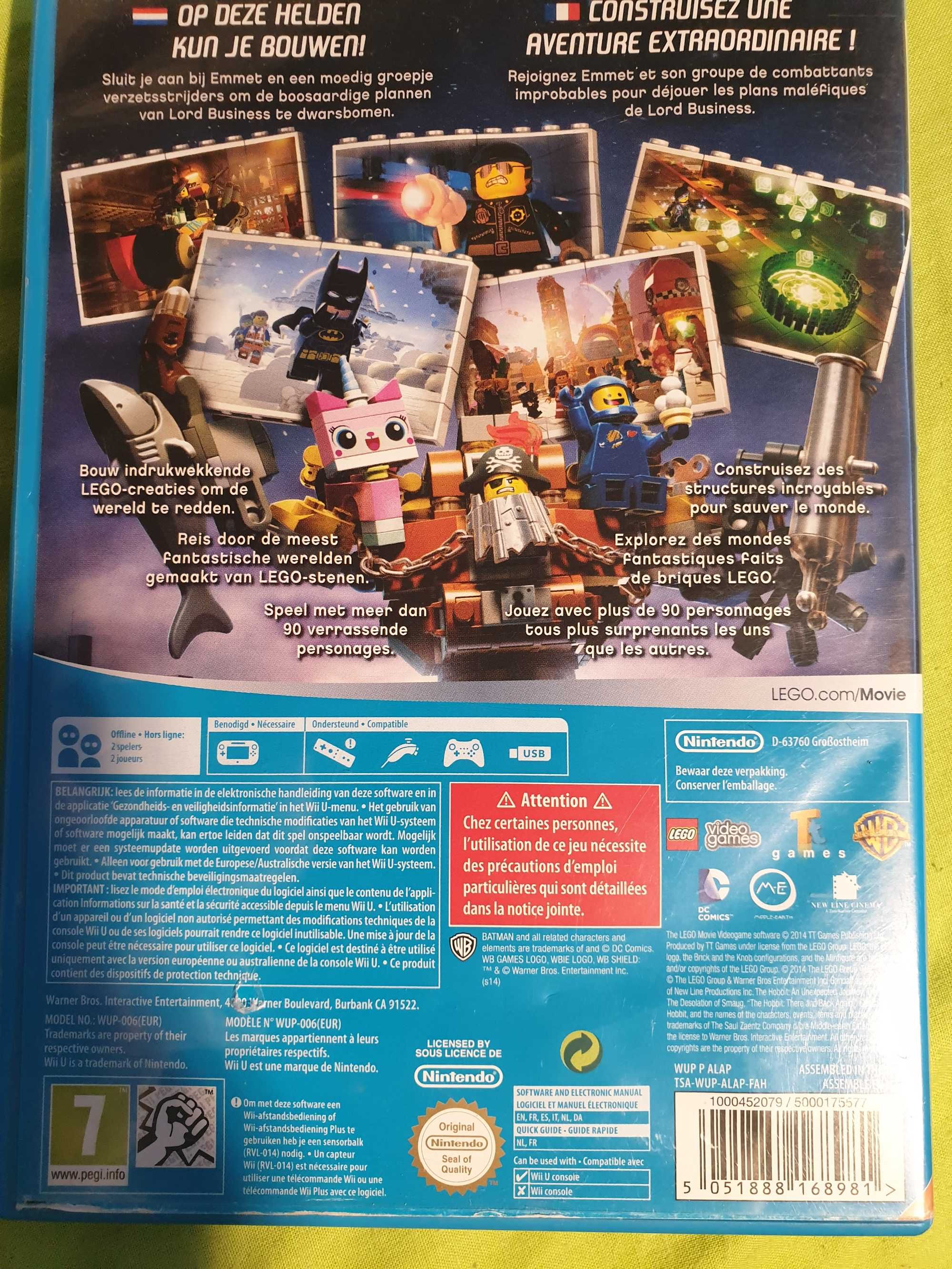 LEGO the Movie Video Game - Nintendo Wii U