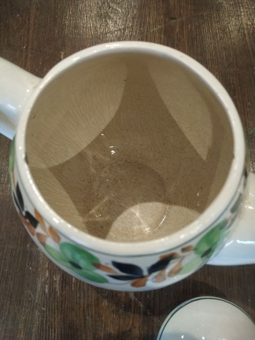 URLOP 20-29.11 Włocławek fajansowy dzbanek