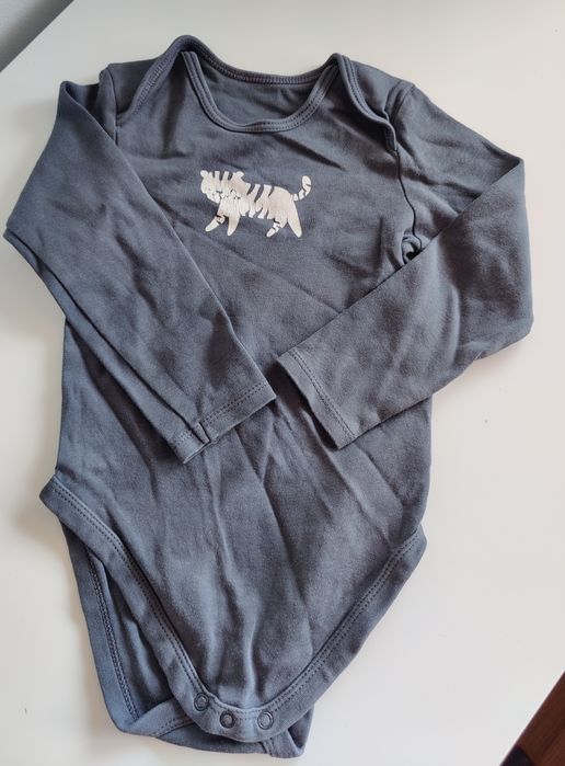 Szare body tygrysek Baby club c&A r 92