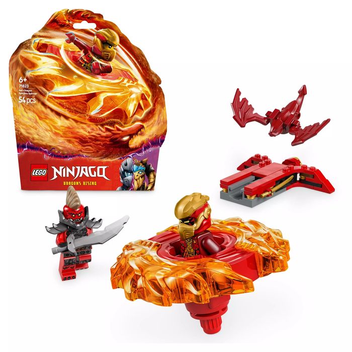 LEGO Ninjago Smoczy spinner Spinjitzu Kaia 71823. LEGO