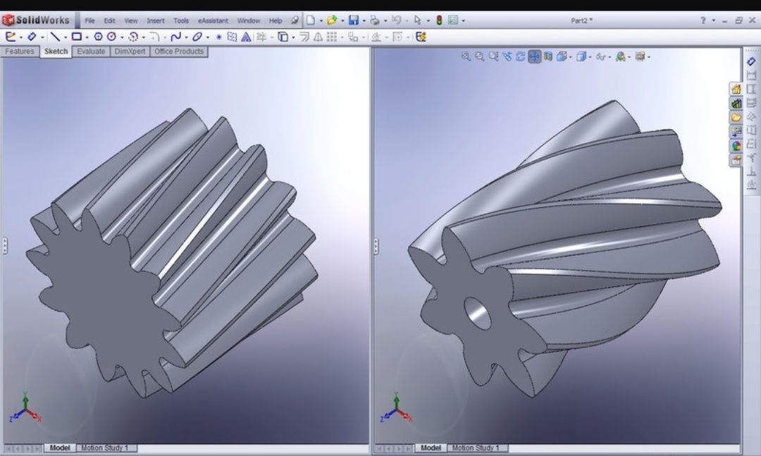 Projekty Solidworks AutoCAD dwg dxf PKM