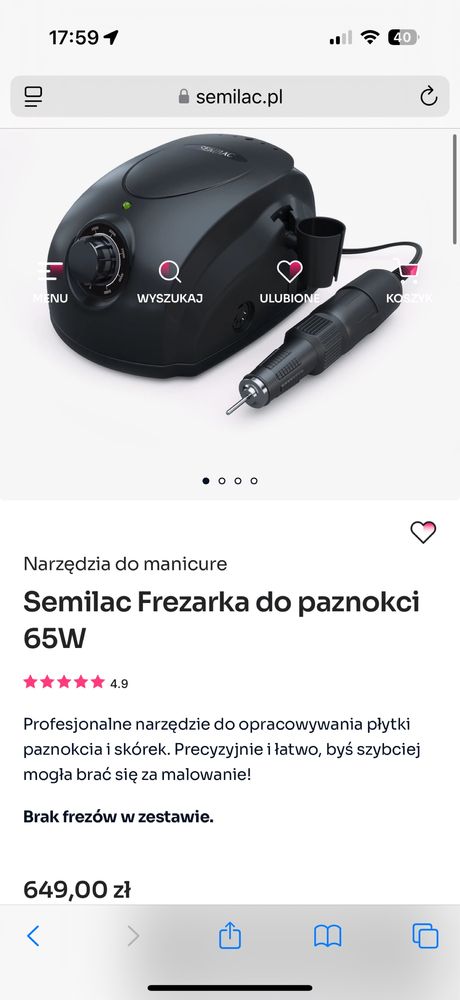 Frezarka Semilac