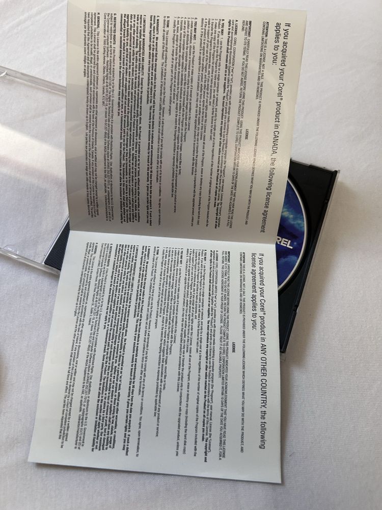 Graficzny Corel draw xara update version cd 1996 windows nt 95 3.1x