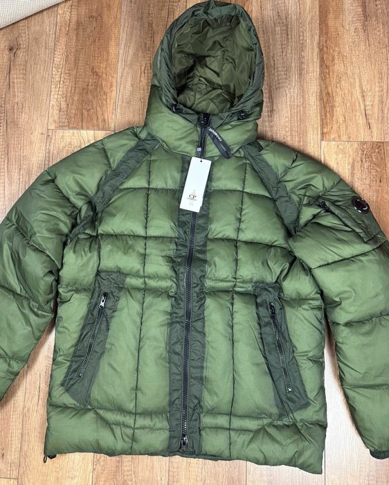 Puffer CP Company куртка пуховик мікропуховик сп компані зелений