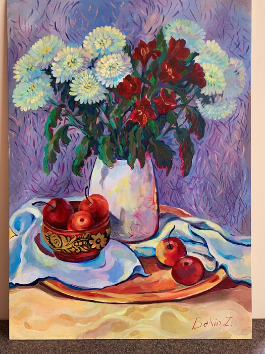 Картина «Букет», масло, розмір 60Х80 см