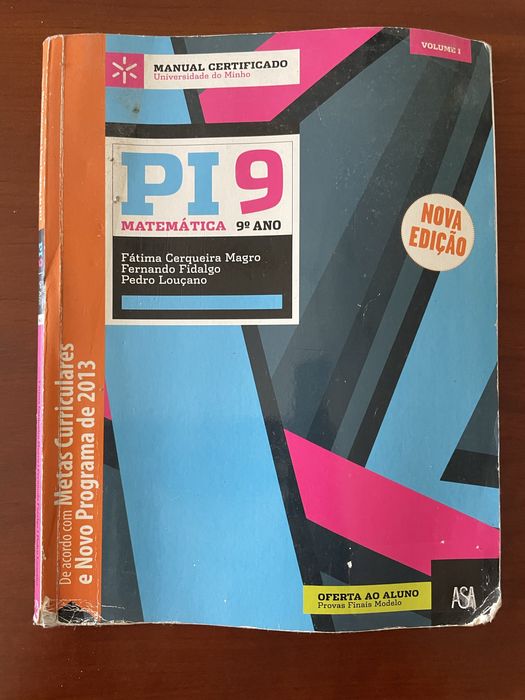 PI9 - Matemática 9• Ano