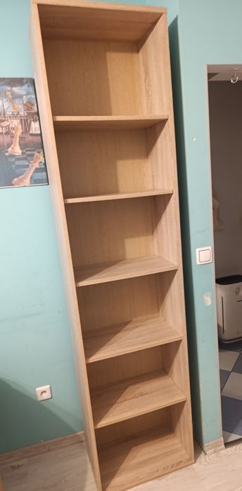 Regał Brw Office 53 cm z 5 półkami dąb sonoma