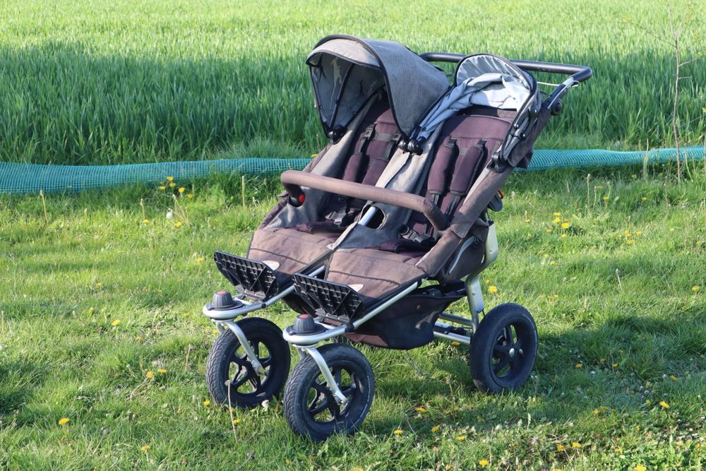 Wózek Bliźniaczy Rok po roku TFK Twin Adventure Premium Line