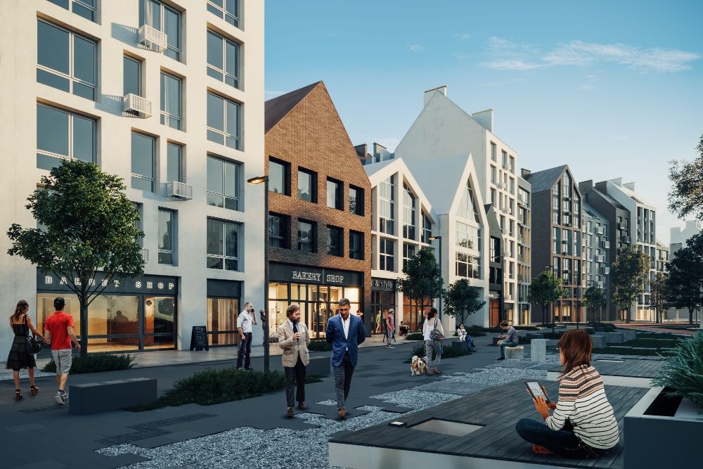 Продаж комерційного приміщення в ЖК CENTER, с. Білогородка