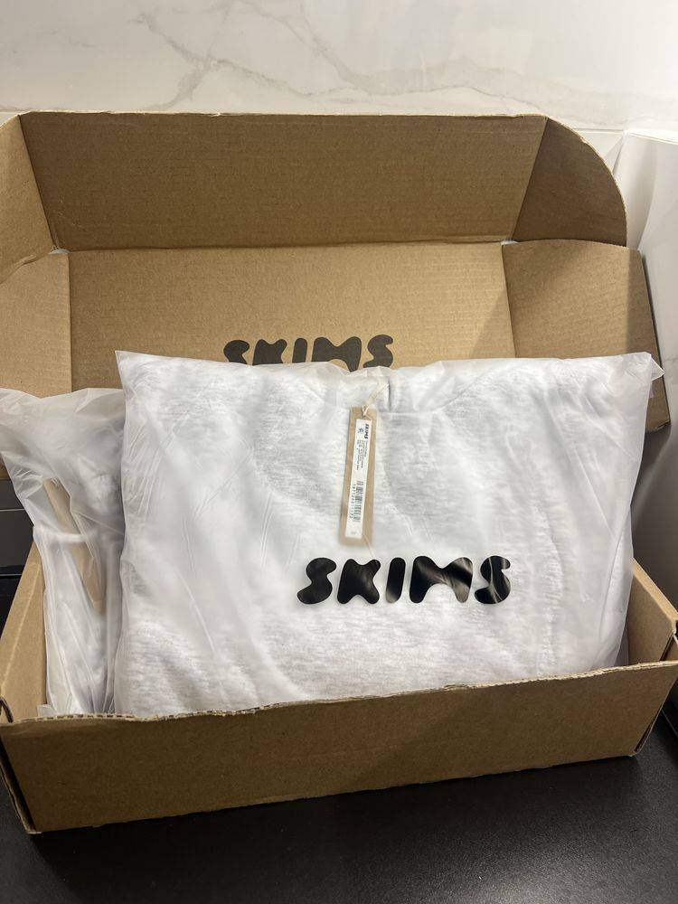 Костюм Skims S оригінал на флісі скімс штани худі сірий