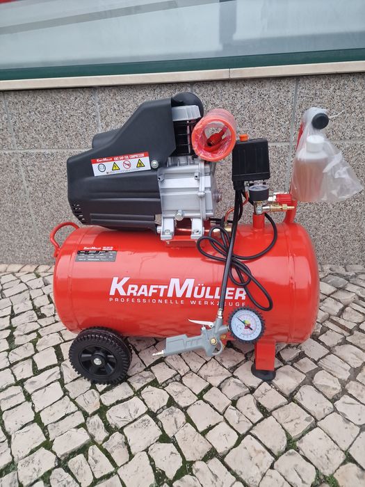 compressor de 50 litros novo
