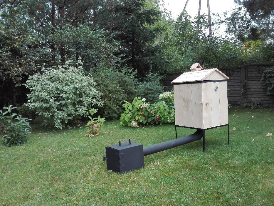 Wędzarnia Olchowa Z Drzwiczkami z olchy