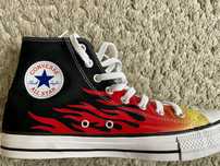 Converse All Star Flames - nunca usados