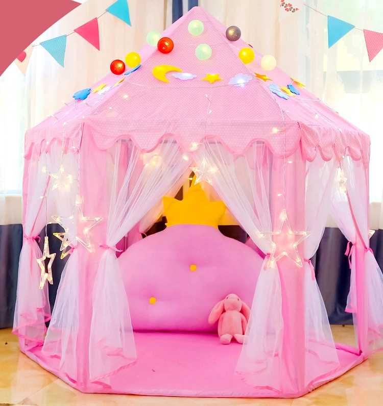 Namiot dla dzieci domek księżniczki zabawa